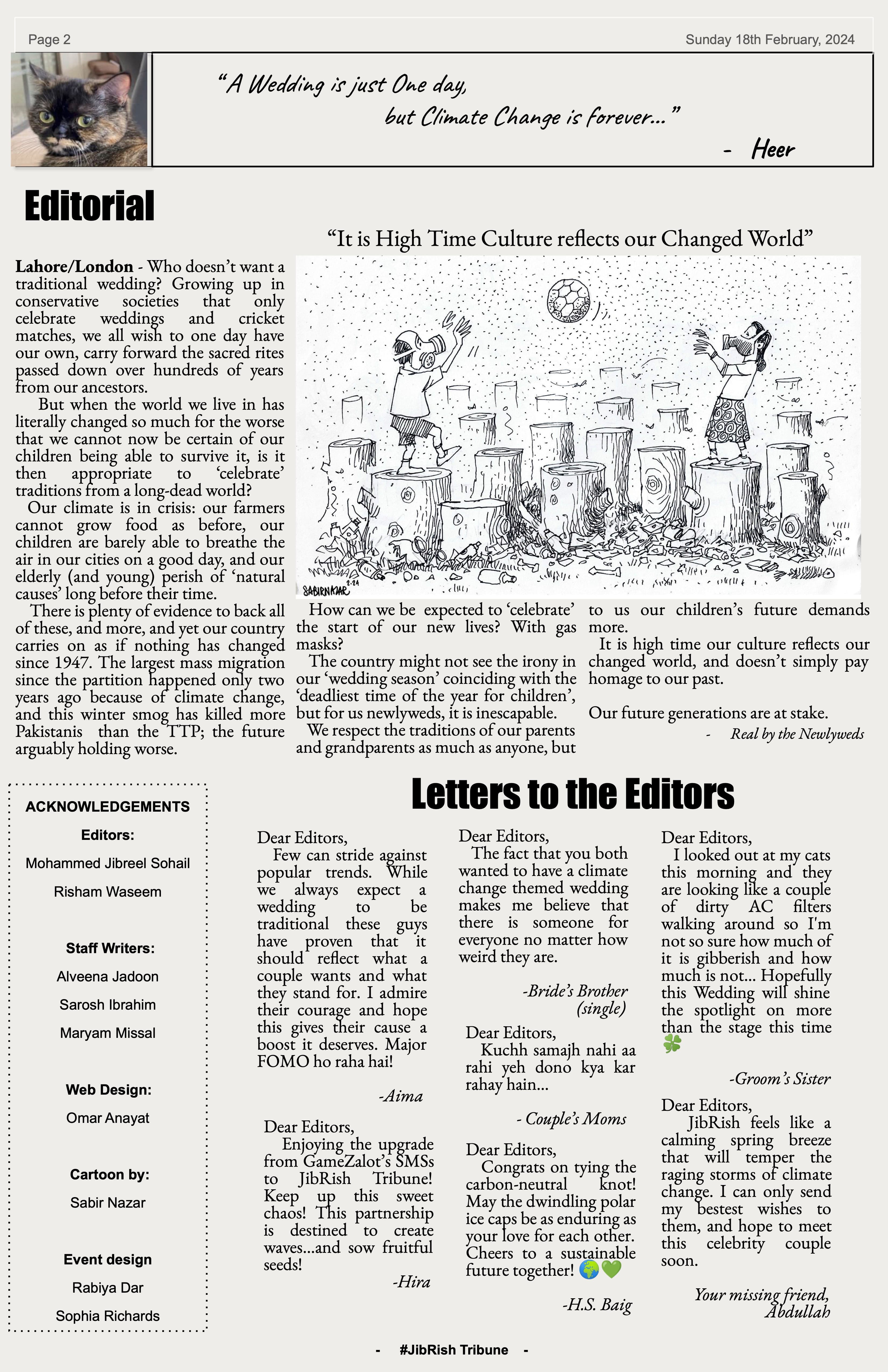 Jibrish Tribune Page 2